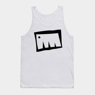 Abstract Shape Doodle Art Tank Top